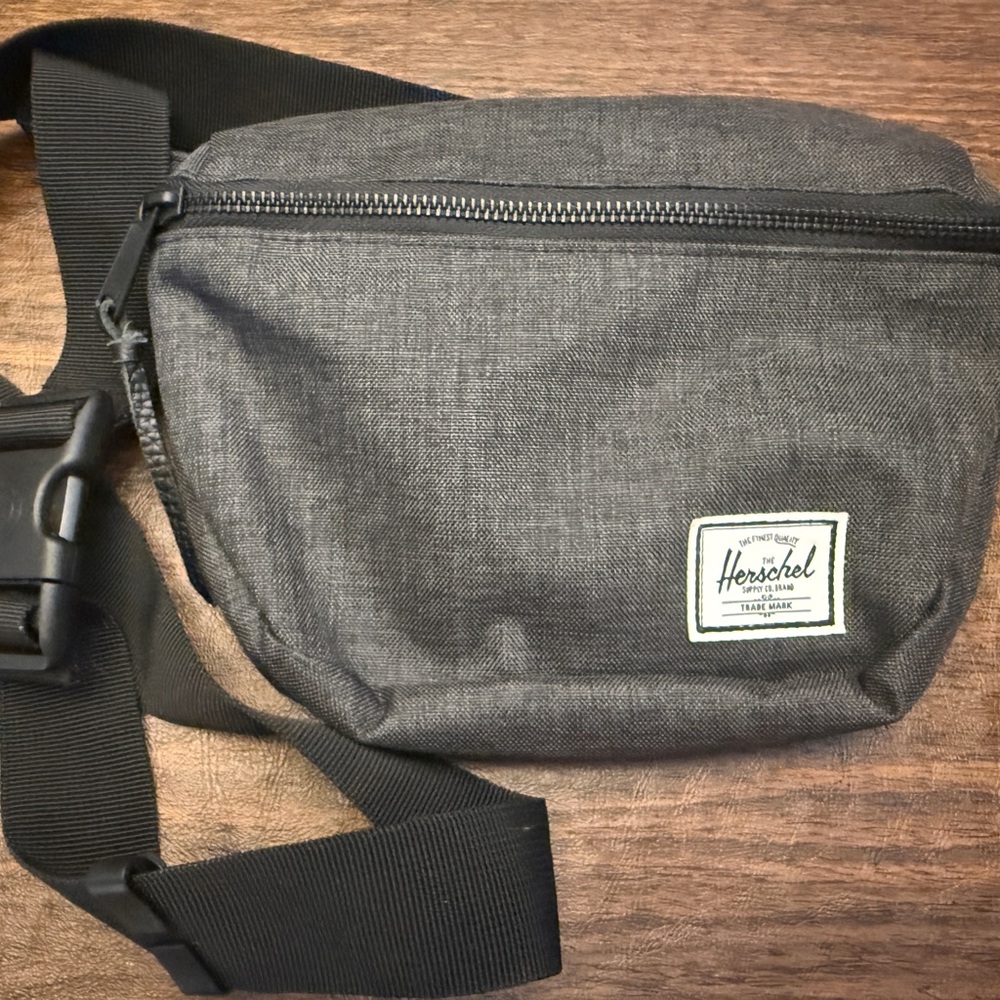 Herschel Supply Company Gray Belt Bag Minimalist Design